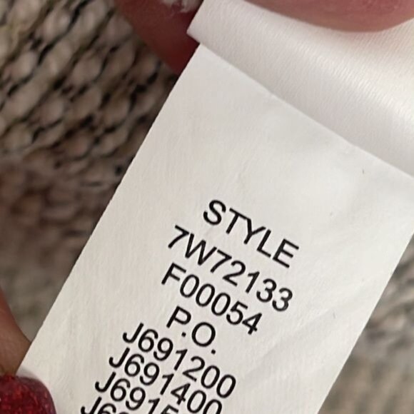 Lucky Brand Beige Tan Cowl Neck Sweater Women's Medium soft variegated - Picture 10 of 13